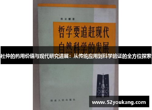 杜仲的药用价值与现代研究进展：从传统应用到科学验证的全方位探索